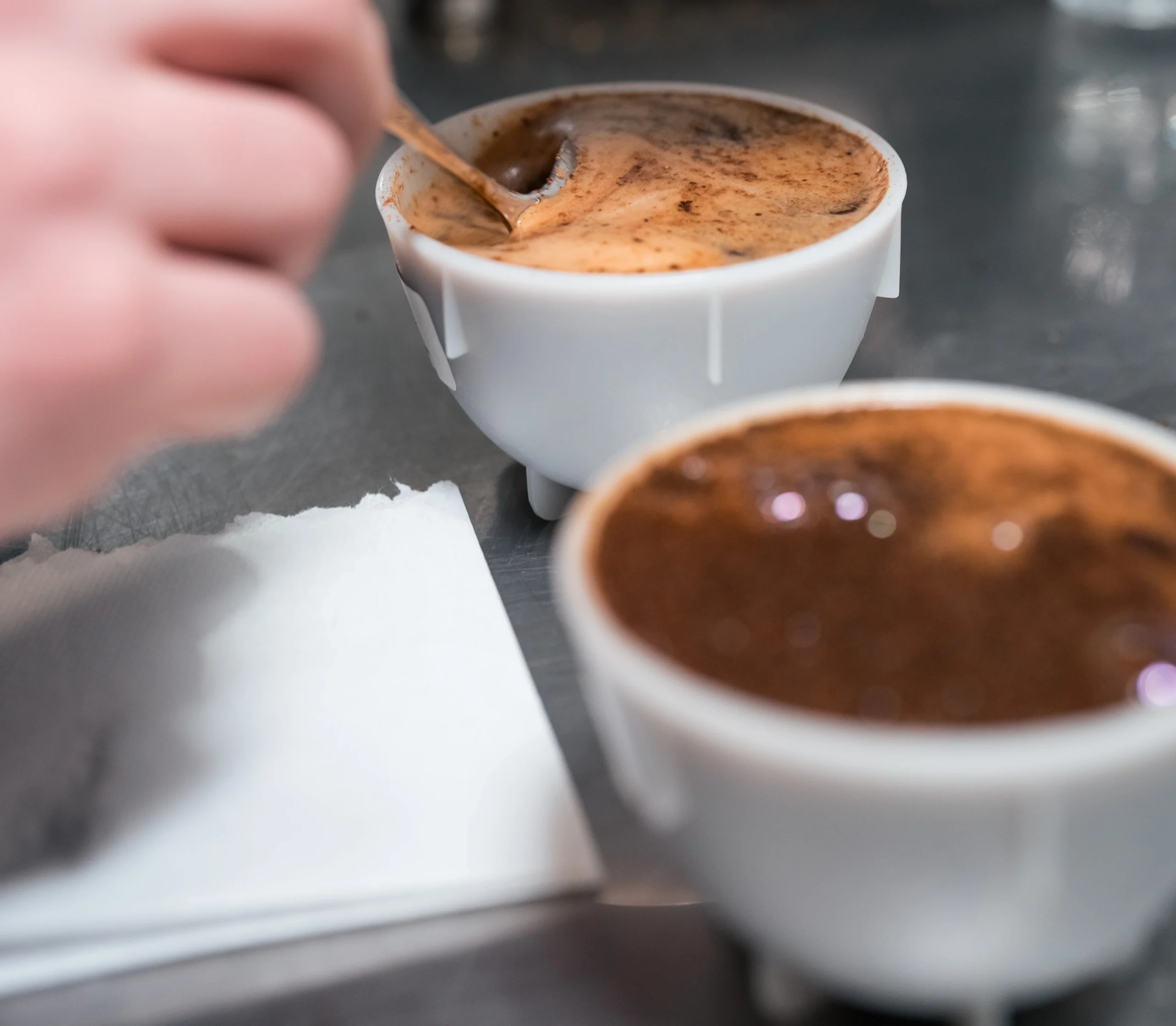 aromas del cafe cupping