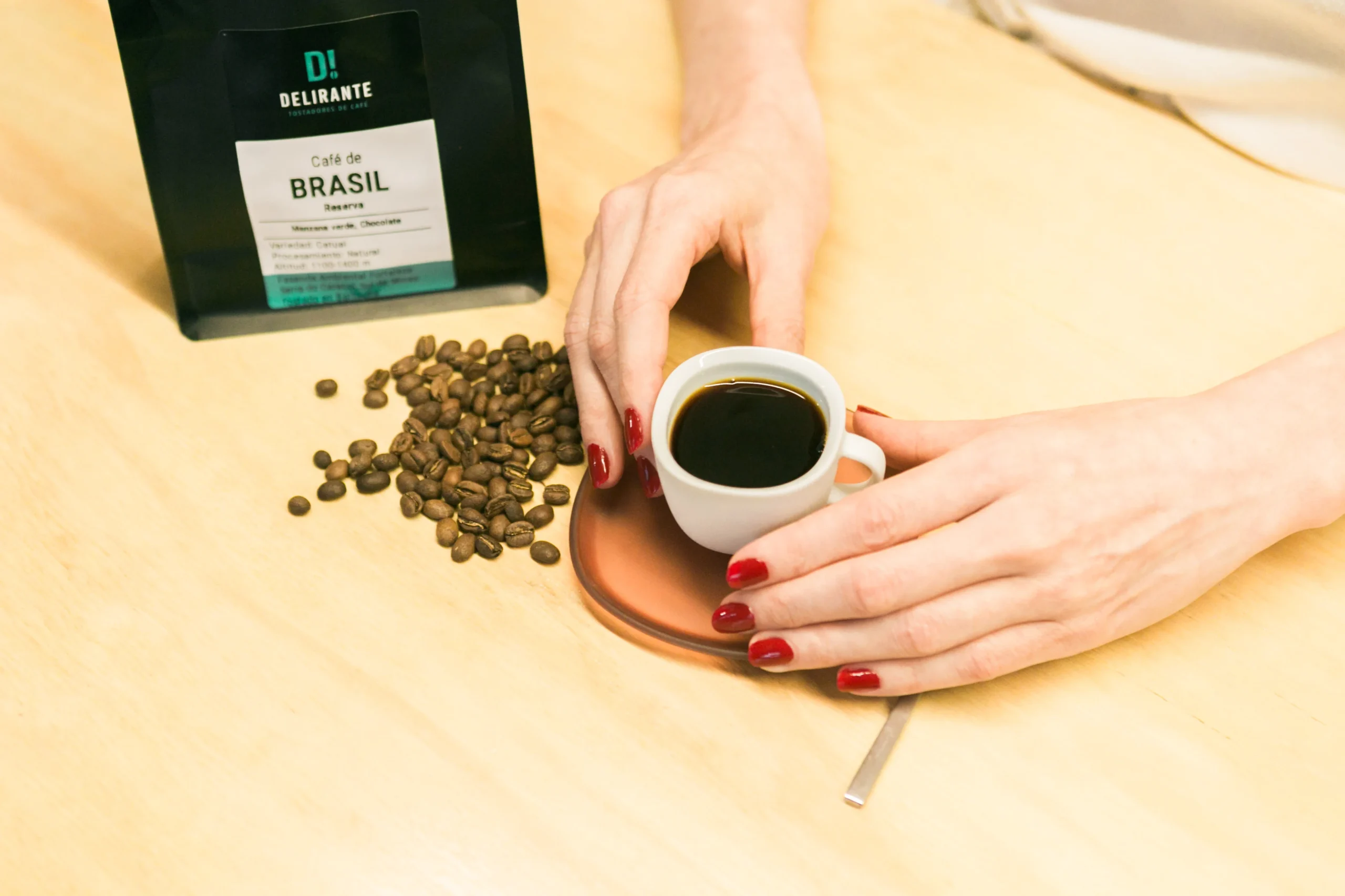taza de cafe brasil cafe delirante